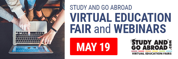 Study and Go Abroad Virtual Education Fair and Webinars