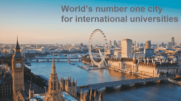 London revealed as the world’s number one city for international universities