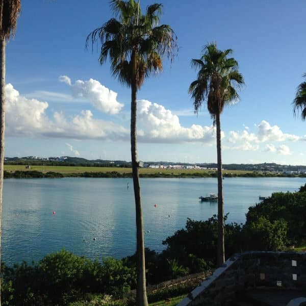 View from the Bermuda Institute of Ocean Science (BIOS) where we stayed in Bermuda