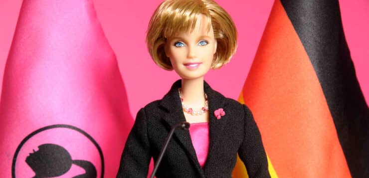 Angela Merkel Barbie Doll