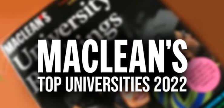 Maclean’s Top Universities 2022