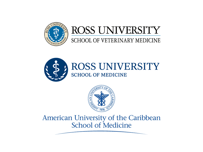 Ross University School of Veterinary Medicine, Ross University School of Medicine, and AUC School of Medicine