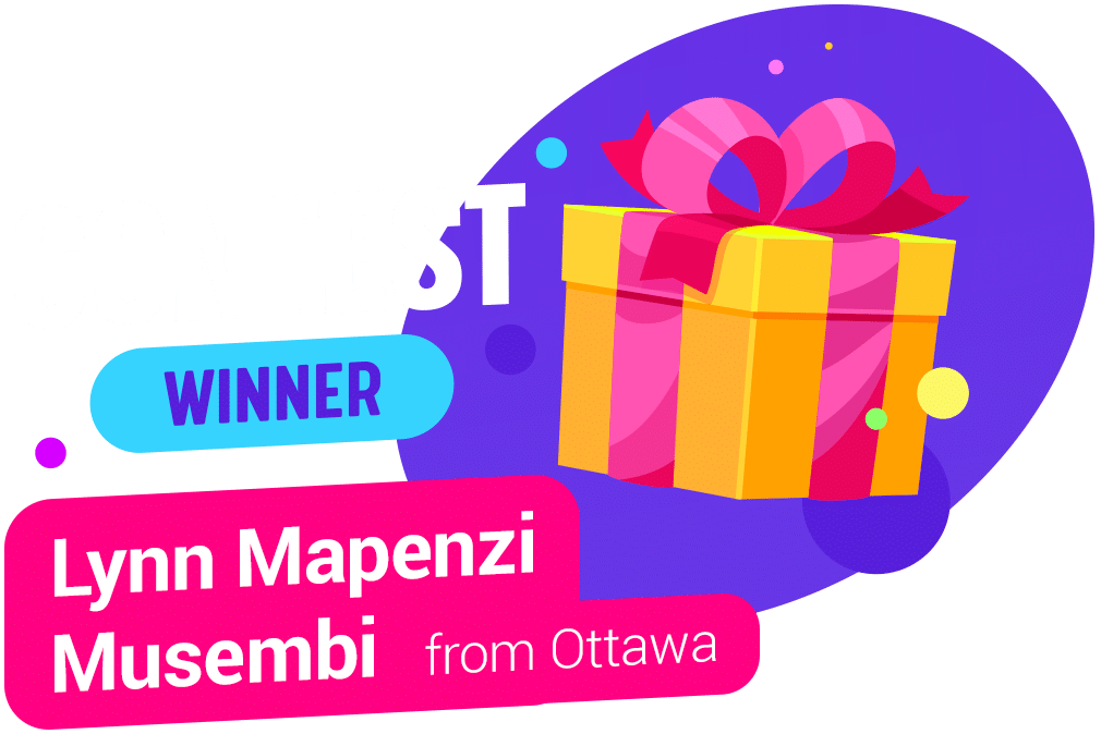 Contest Winner: Lynn Mapenzi Musembi from Ottawa