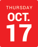 Thursday, October 17